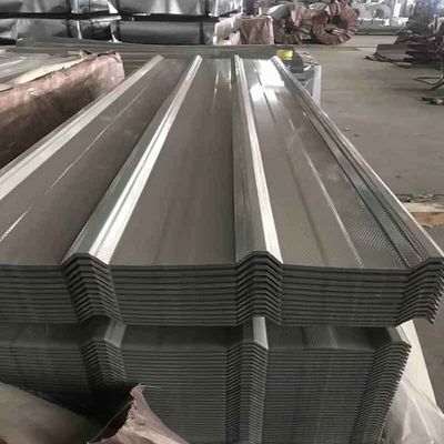 Folhas de telhado PPGI de dobra Folha de aço galvanizado para telhados corrugados