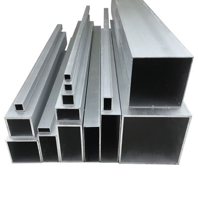 Tubos quadrados de aço galvanizado de forma quadrada 2.5x2.5 para materiais de construção