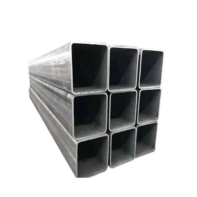 ASTM padrão S235/S355 grau 12x12 carbono preto tubo de aço quadrado sem costura para o seu
