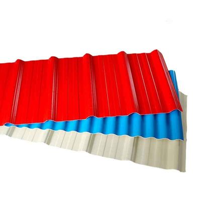 Materiais de construção de aço de alta resistência PPGI PPGL Roofing corrugated sheet