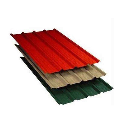 Alta resistência YUANHAO BGW 34 azulejos de telhado corrugados pré-pintados de cor PPGI galvanizados