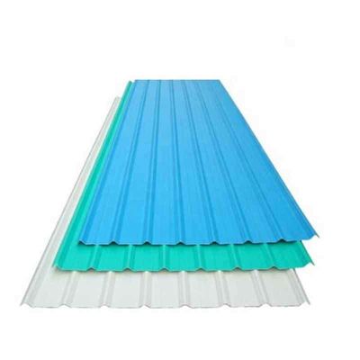 Alta resistência YUANHAO BGW 34 azulejos de telhado corrugados pré-pintados de cor PPGI galvanizados