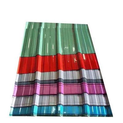 Full Hard YUANHAO Corrugated Roofing Sheet Personalizado PPGI/PPGL telhado de telhado de azulejo de aço de cor telhado de azulejo para construção