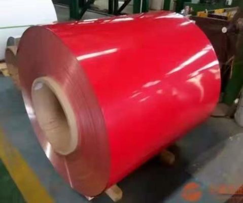 Z121-Z180 Revestimento Ppgi Ppgl bobina de aço para telhado de alumínio