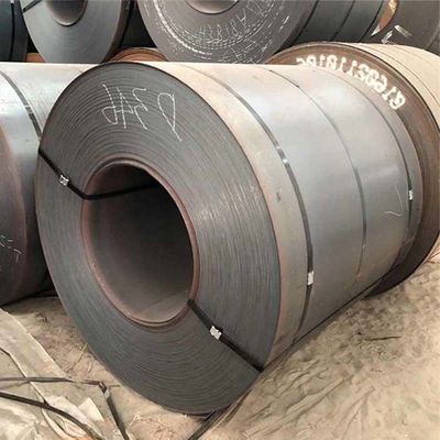 Folha de aço em espiral, em rolos, de espessura plana, preta, laminada a frio e quente SAE006