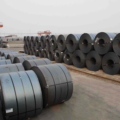 Q355 bobinas de aço de ferro negro e rolos laminados a quente Q235 A36 rolos de aço carbono para automóveis