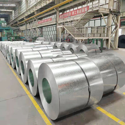 Peso da bobina 3-8 toneladas laminada a quente baseada em mergulho a quente Dx51d 120g zinco revestido Gi aço galvanizado bobina de aço