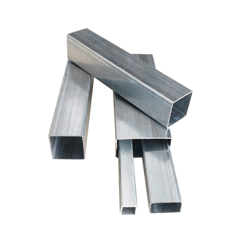 Tubos de aço galvanizados 12x12 100x100 Tubo MS Tubos de aço quadrados comprimento 6.4M
