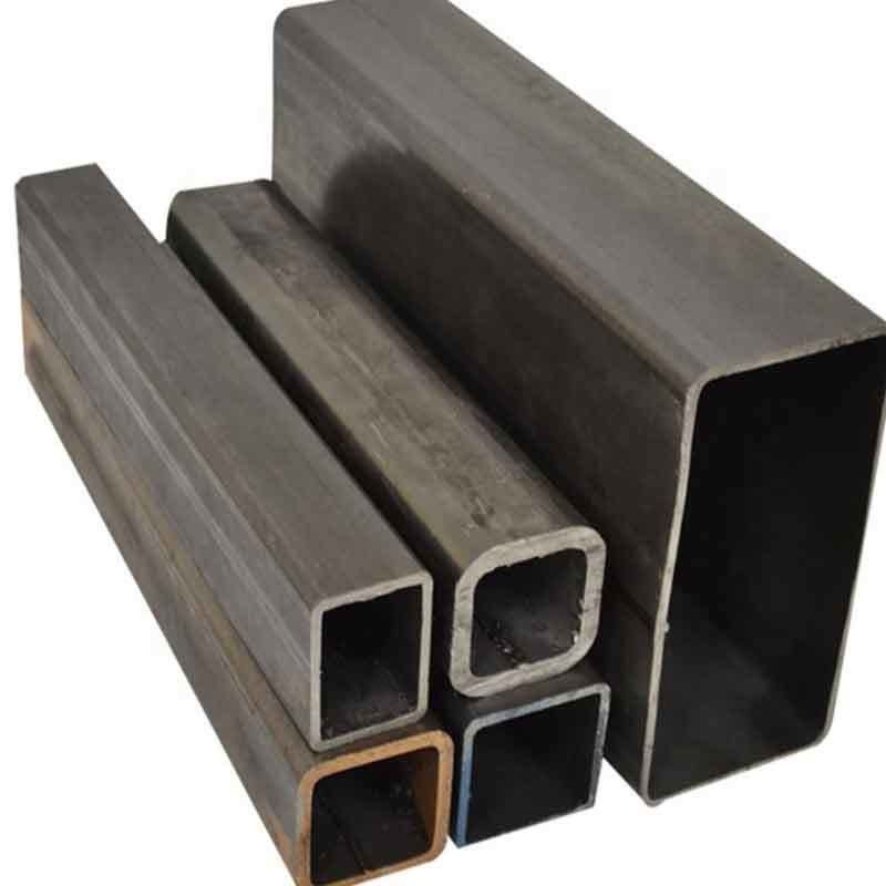 ASTM padrão S235/S355 grau 12x12 carbono preto tubo de aço quadrado sem costura para o seu